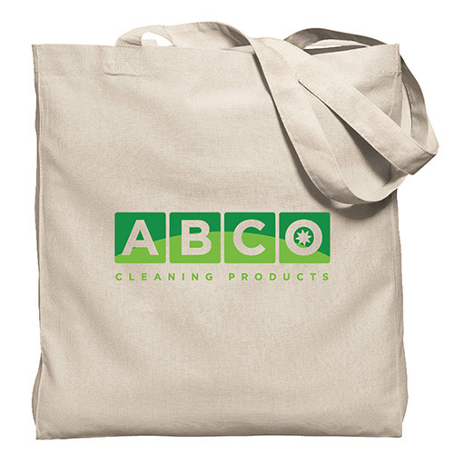 Natural Gusseted Economy Tote