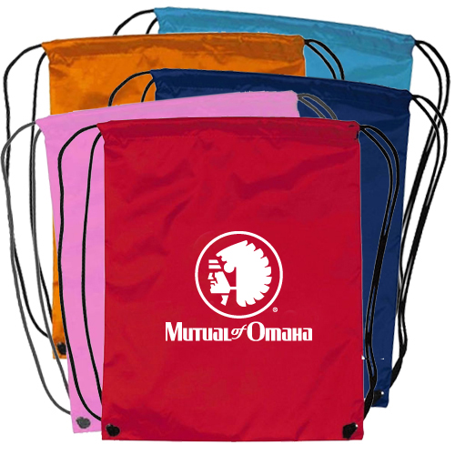 Nylon Drawstring Backpack