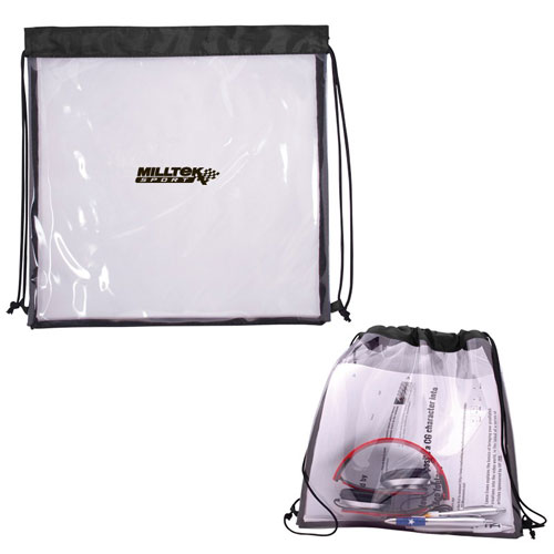 See-Through Drawstring Backpack