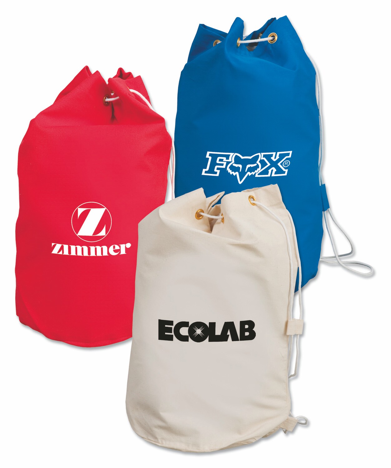 Drawstring Cotton Barrel Bag