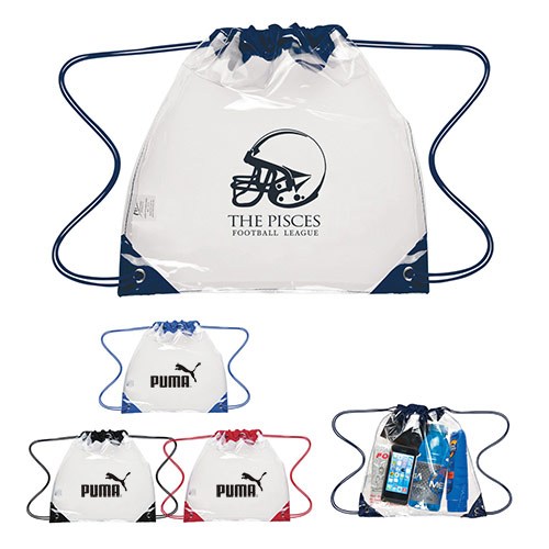 Clear Drawstring Backpack