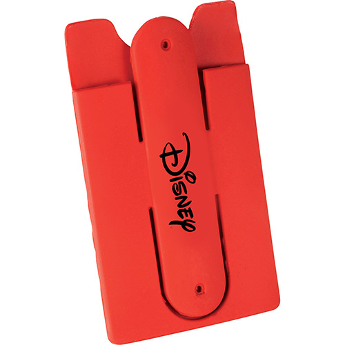 Silicone Phone Wallet with Stand