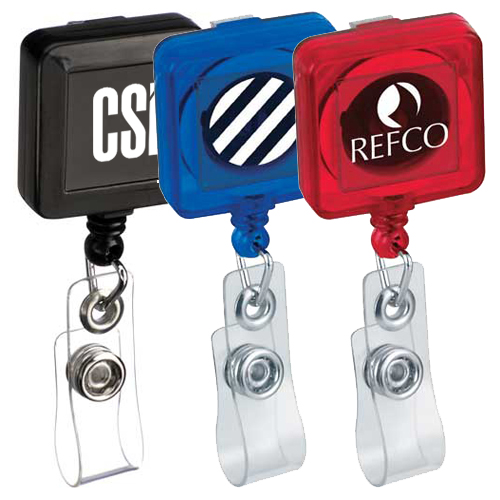 Clip Square Badge Holder