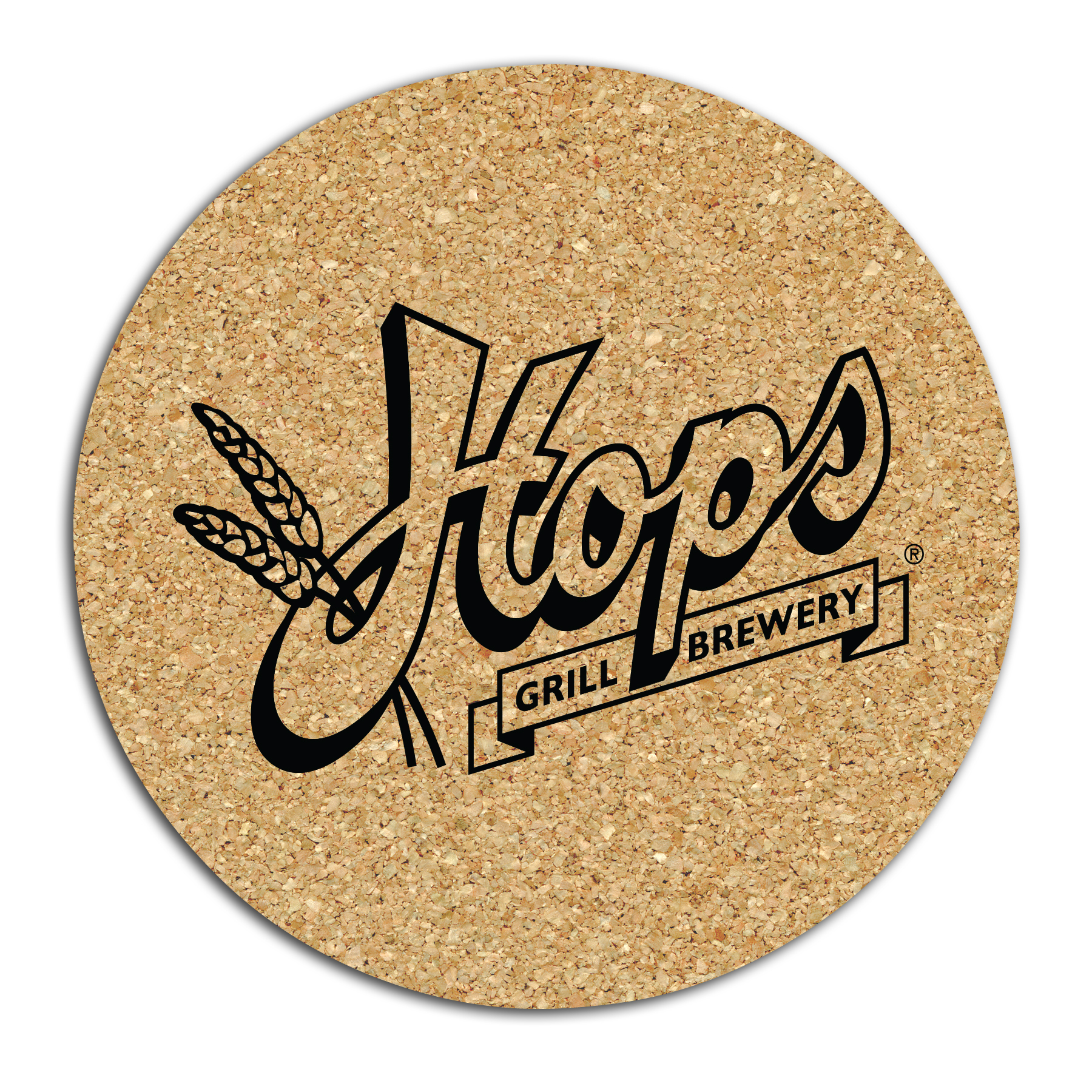 Round Cork Coaster