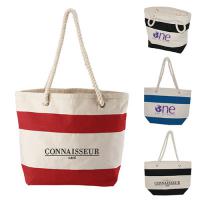 Cotton Resort Tote with Rope Handle