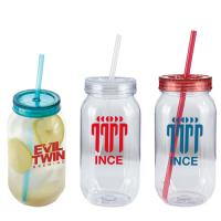 25 oz Plastic Mason Jar